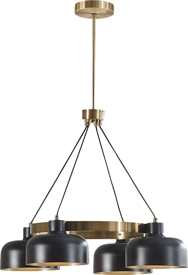 Cicotte Park Black Chandelier