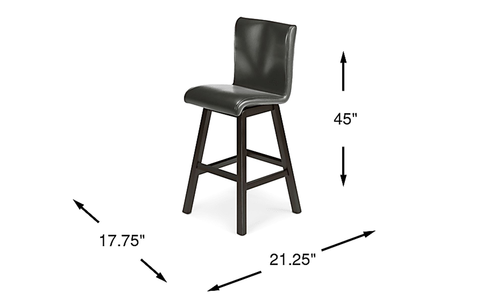 Dimension Image. Please refer to the Dimension Tab on this page for dimension details.