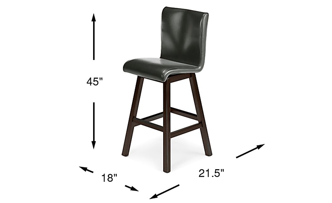 Cider Creek Gray Barstool