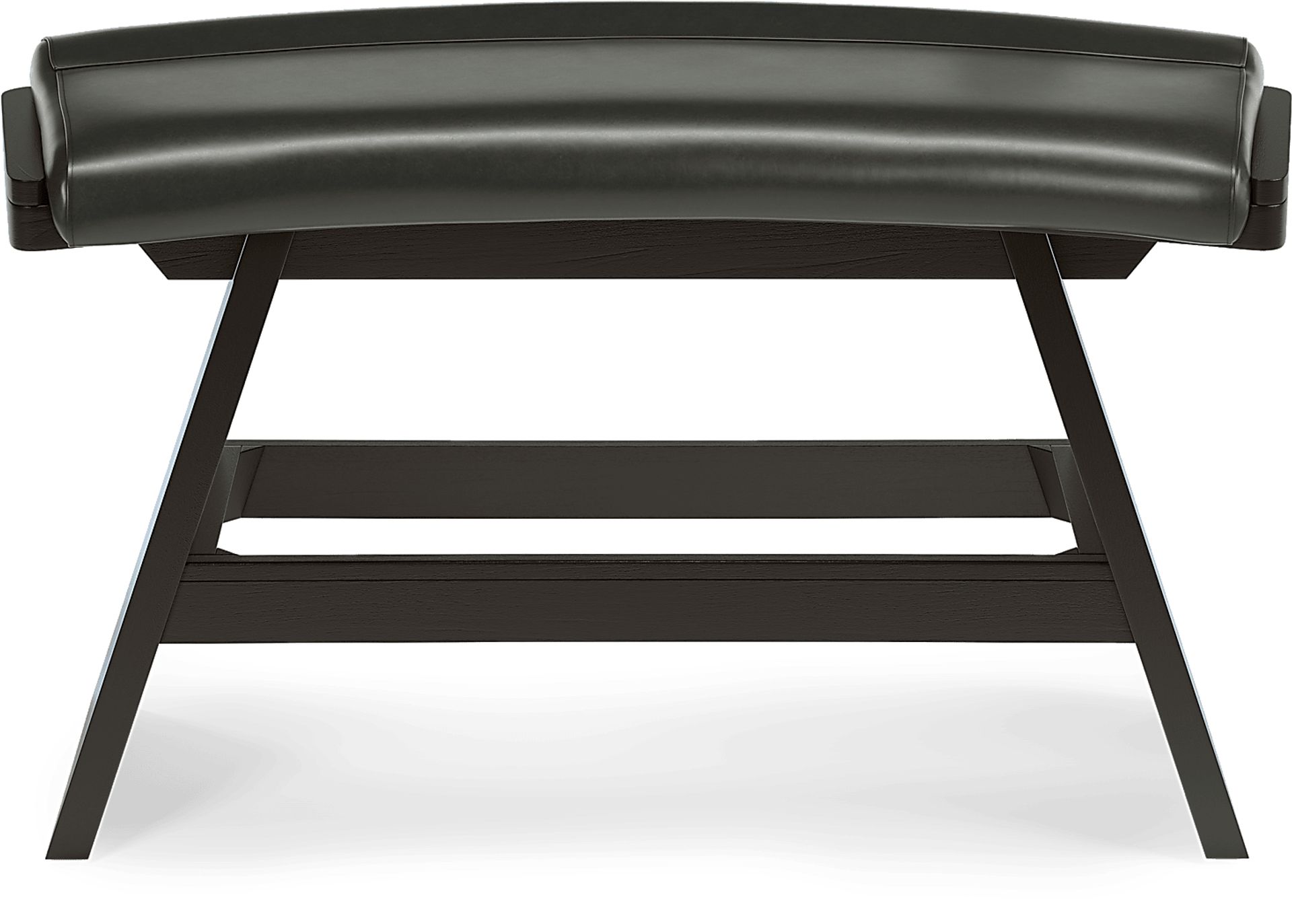 Cider Creek Gray Curved Bar Height Bench - Image 2