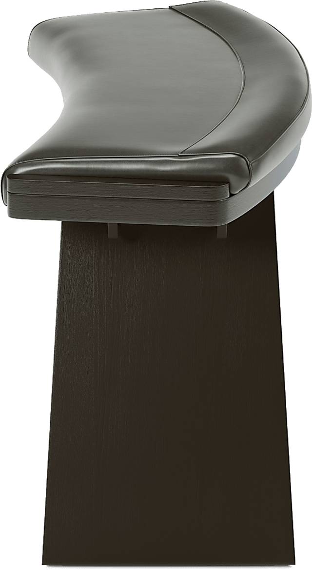 Cider Creek Gray Curved Bar Height Bench - Thumbnail - Image 3