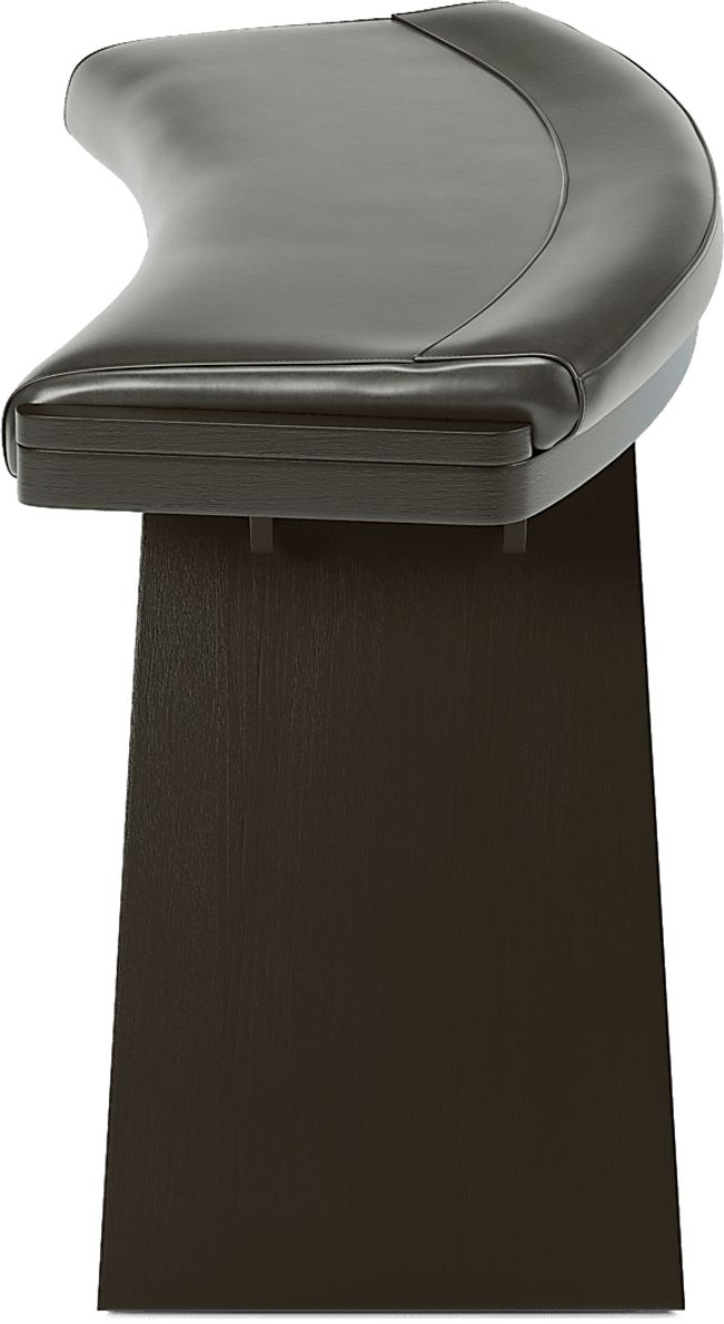 Cider Creek Gray Curved Counter Height Bench Rooms To Go