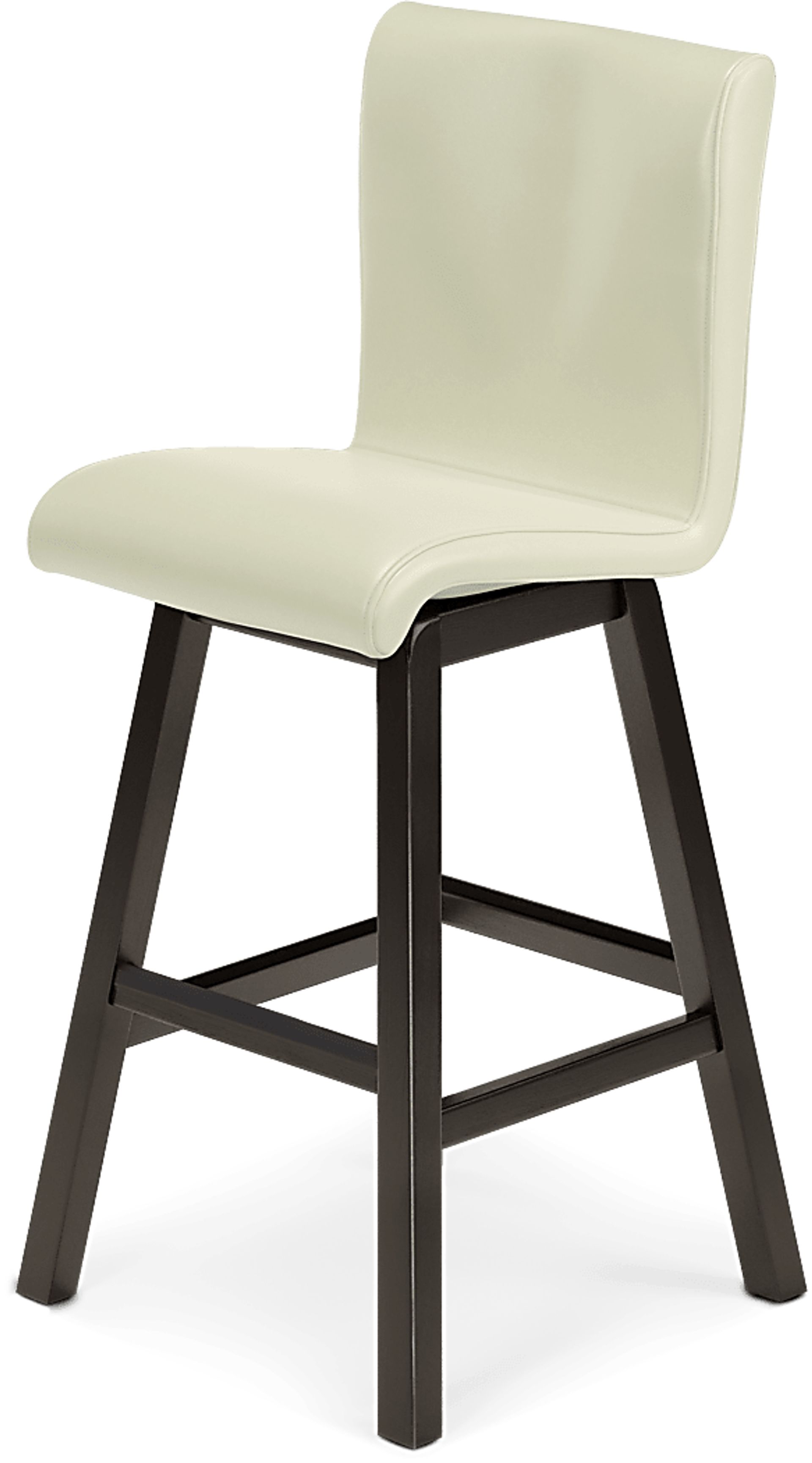 Cider Creek Chocolate 4 Pc Bar Height Dining Room With Vanilla Stools and Curved Bench - Image 9