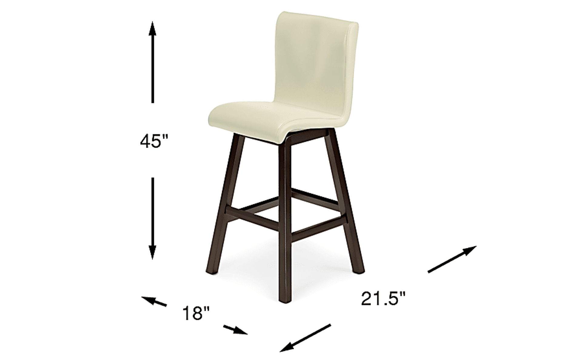 Dimension Image. Please refer to the Dimension Tab on this page for dimension details.