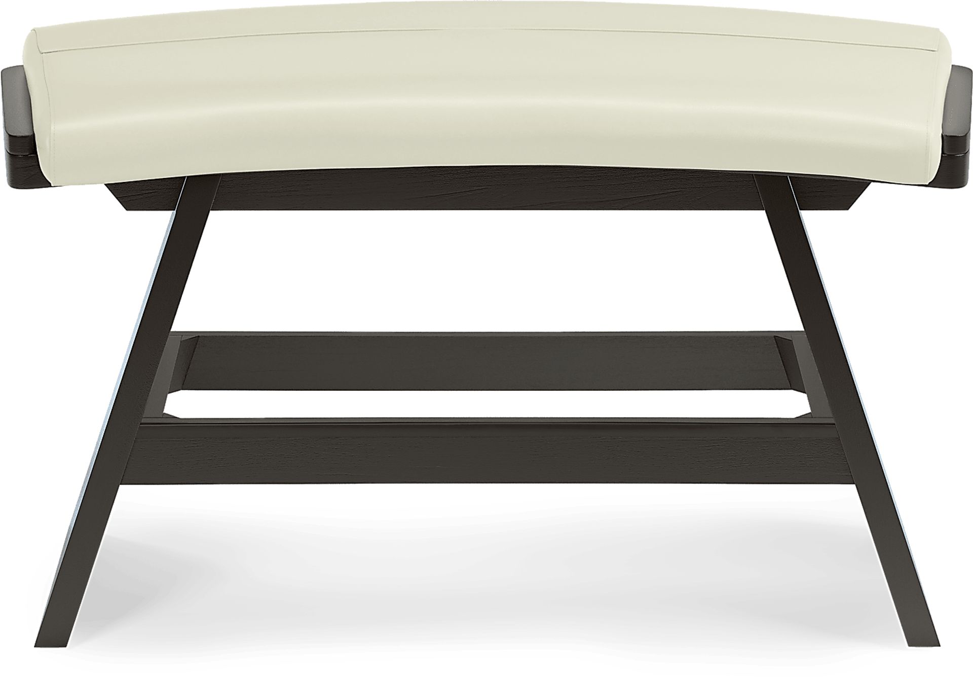 Cider Creek Vanilla Curved Bar Height Bench - Image 2