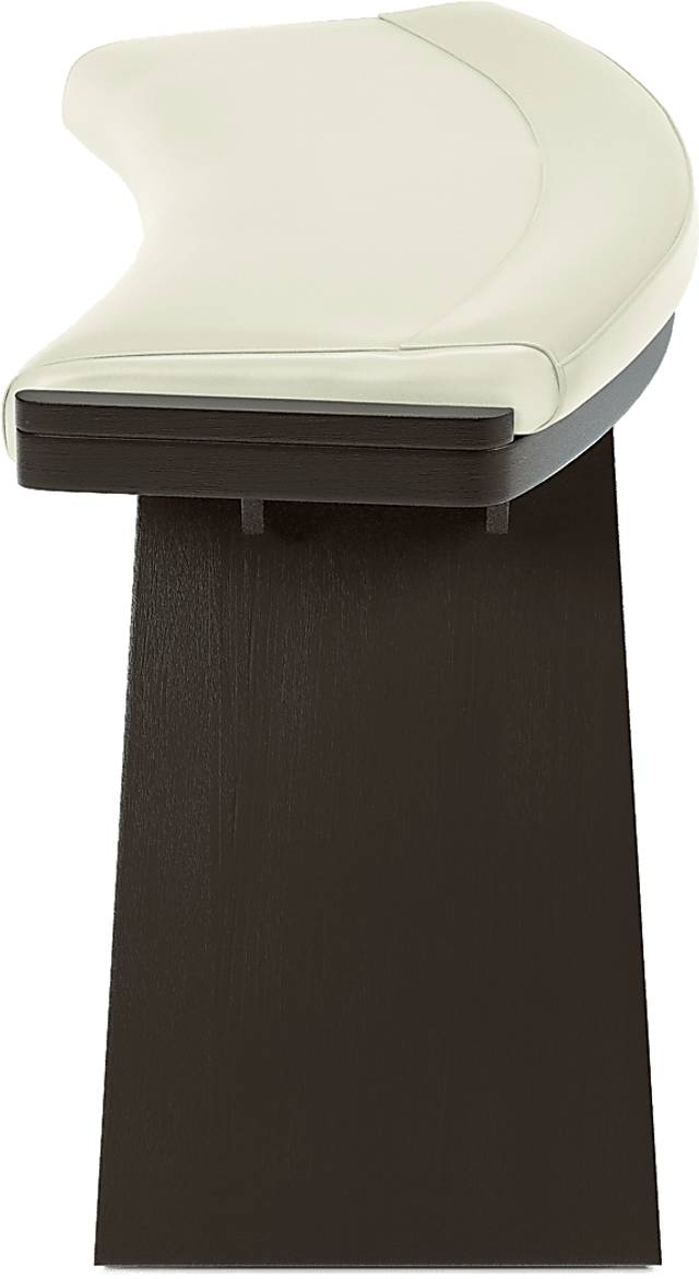 Cider Creek Vanilla Curved Bar Height Bench - Thumbnail - Image 3