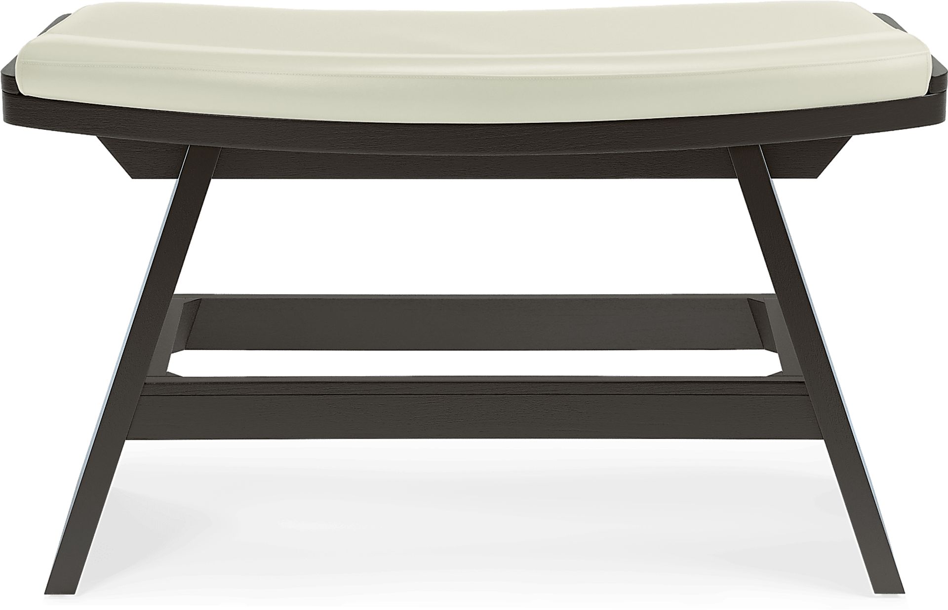 Cider Creek Chocolate 4 Pc Bar Height Dining Room With Vanilla Stools and Curved Bench - Image 8