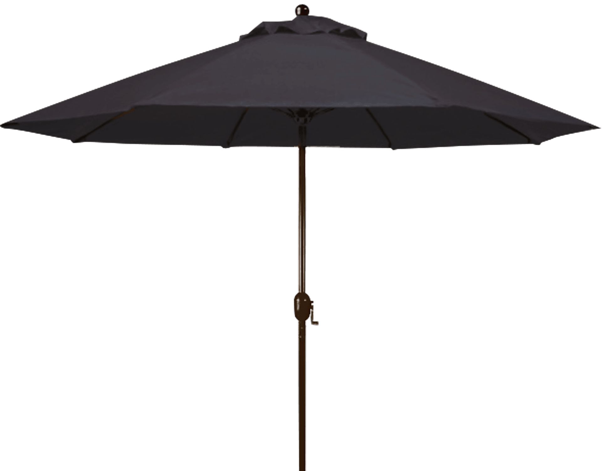 Cien 9' Octagon Black Outdoor Umbrella - Image 1