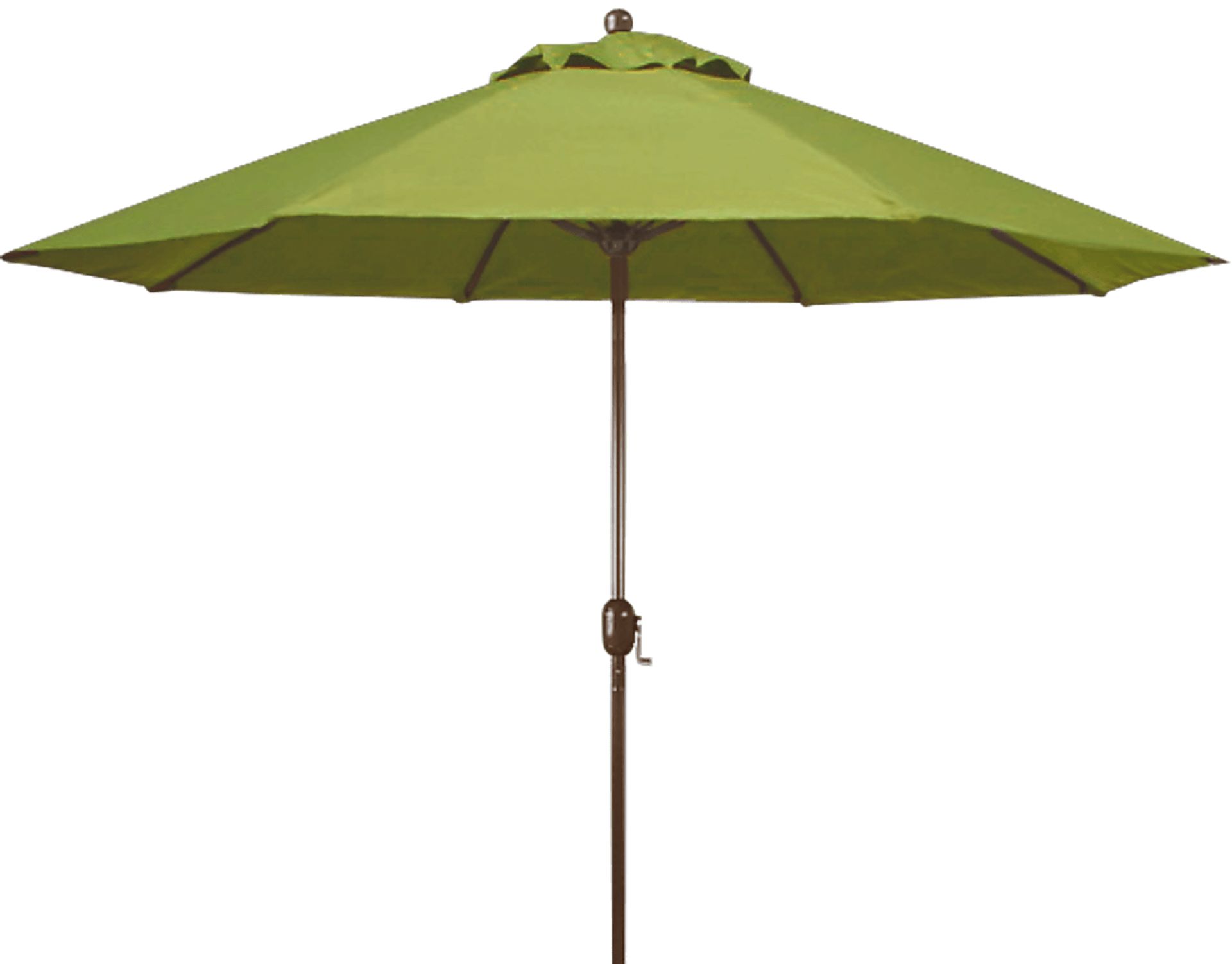 Cien 9' Octagon Outdoor Green Umbrella - Image 1