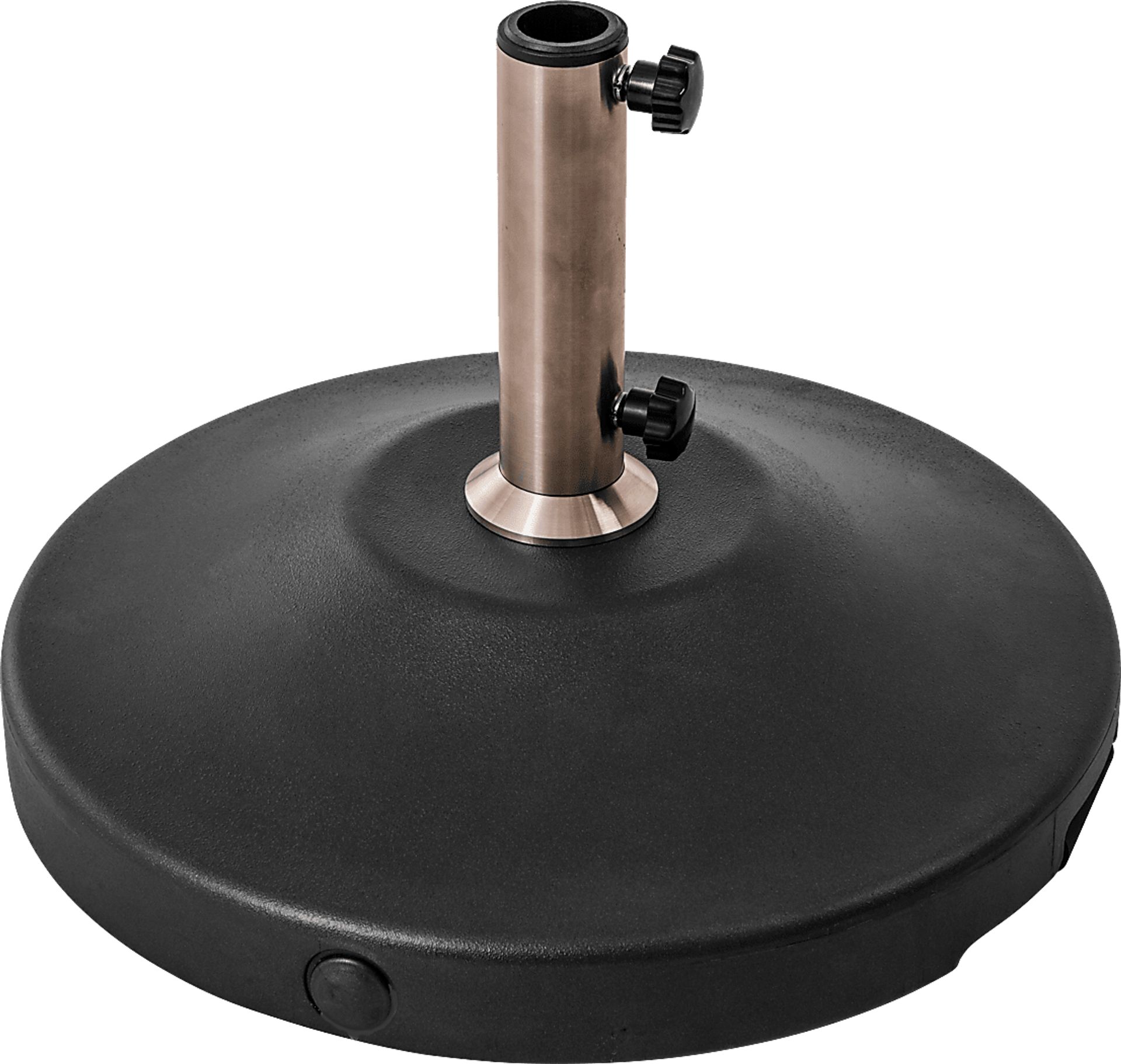 Cien Black 120 lb. Free Standing Umbrella Base With Wheel - Image 1