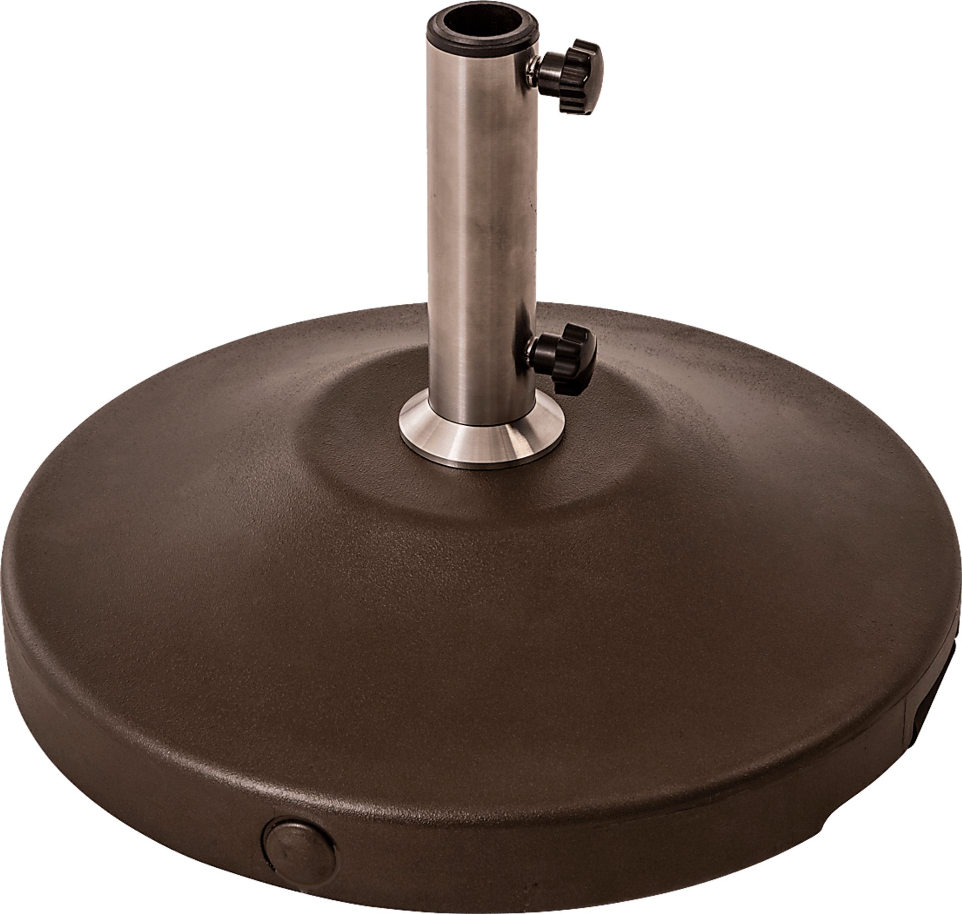 Cien Brown 120 lb. Free Standing Umbrella Base With Wheel - Image 1