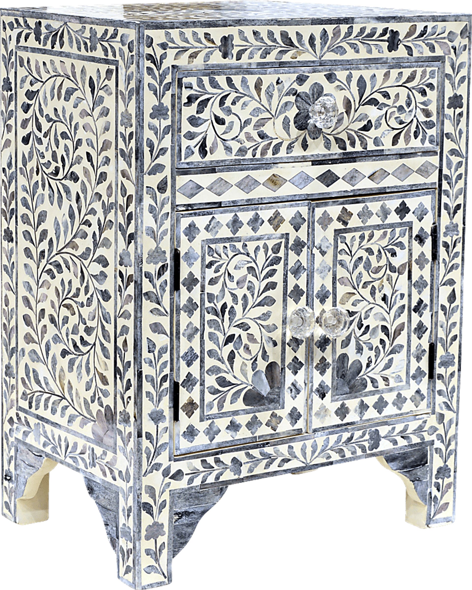 Cilanco Gray Accent Cabinet - Image 1