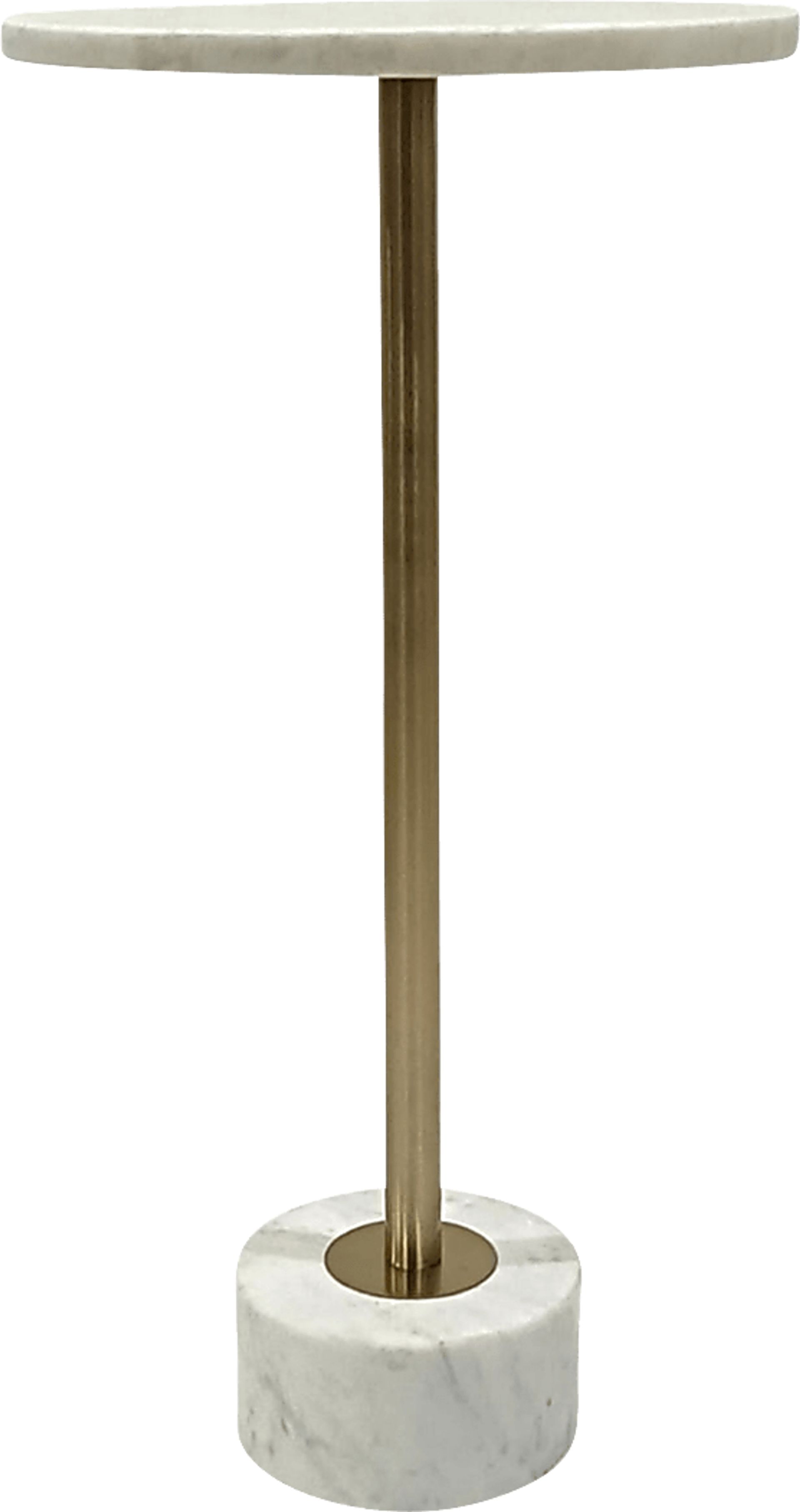 Cileya Gold/White Accent Table - Image 4
