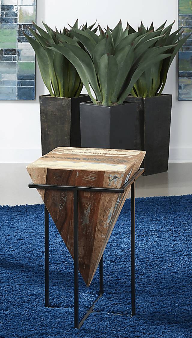 Cimaaron Brown Accent Table - Thumbnail - Image 5