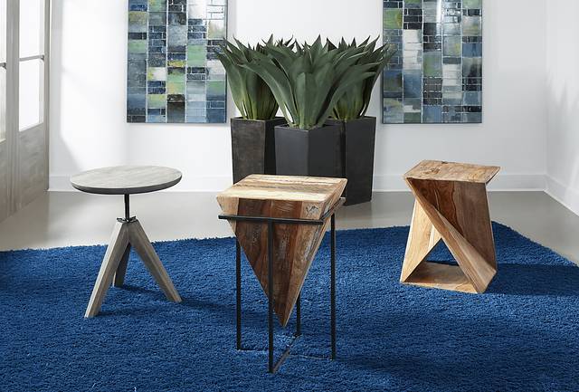 Cimaaron Brown Accent Table - Thumbnail - Image 6
