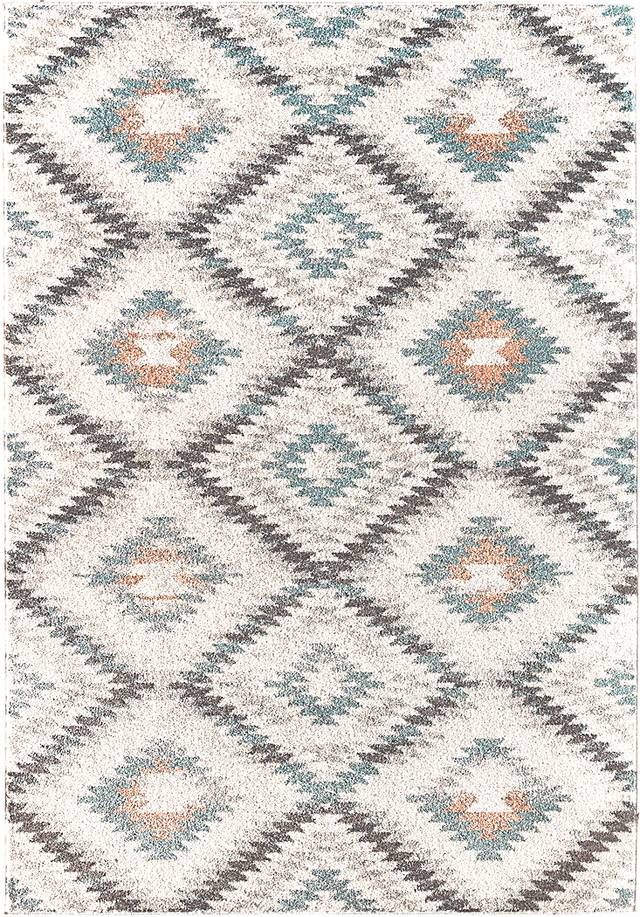 Cinan Brown 5' x 7' Rug - Thumbnail - Image 1