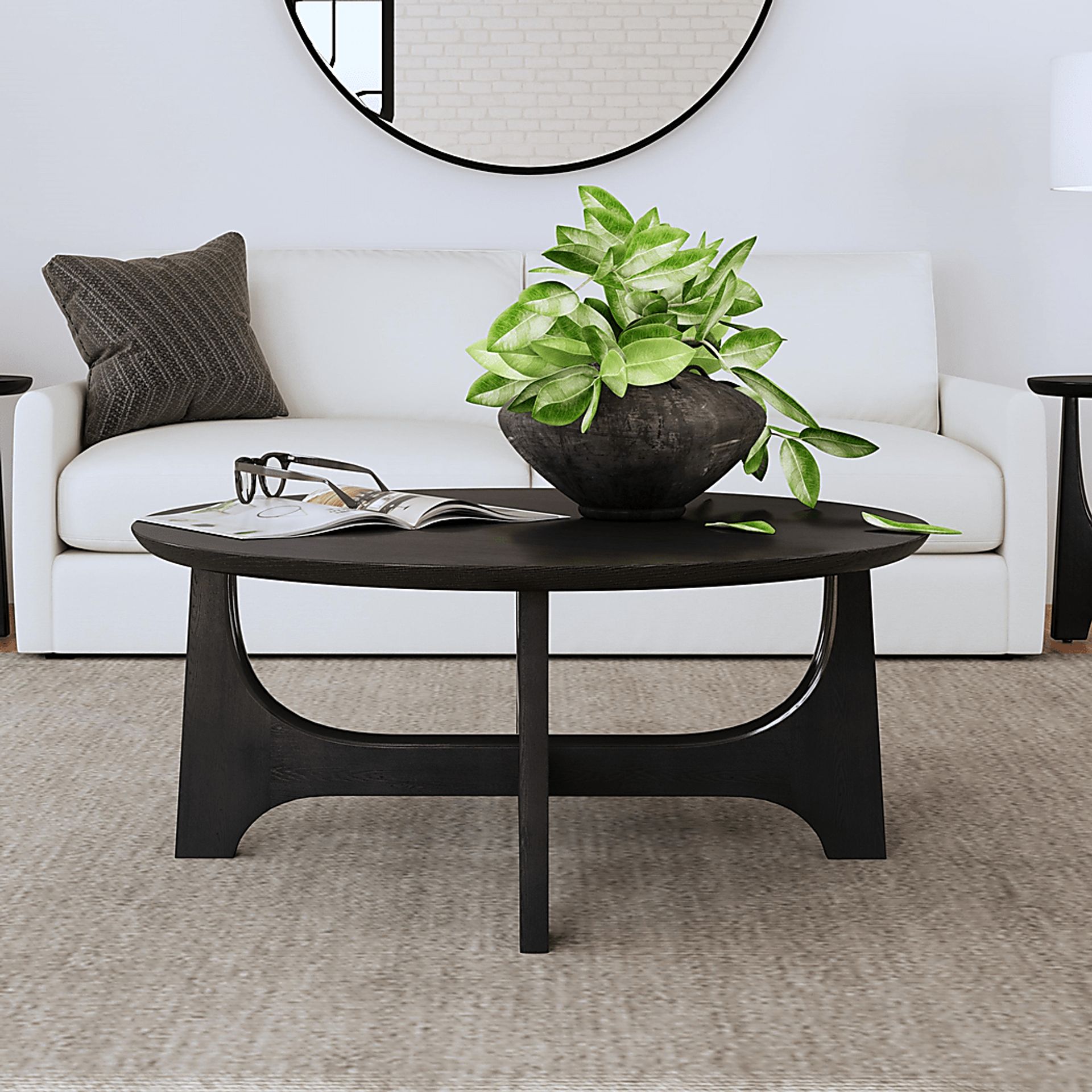 Cinbar Black Cocktail Table - Image 2