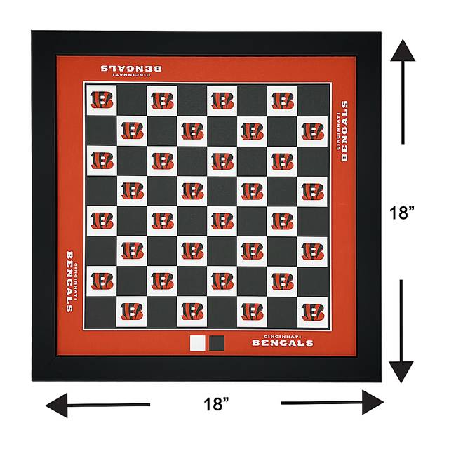 Cincinnati Bengals Wall Chess Set - Thumbnail - Image 5
