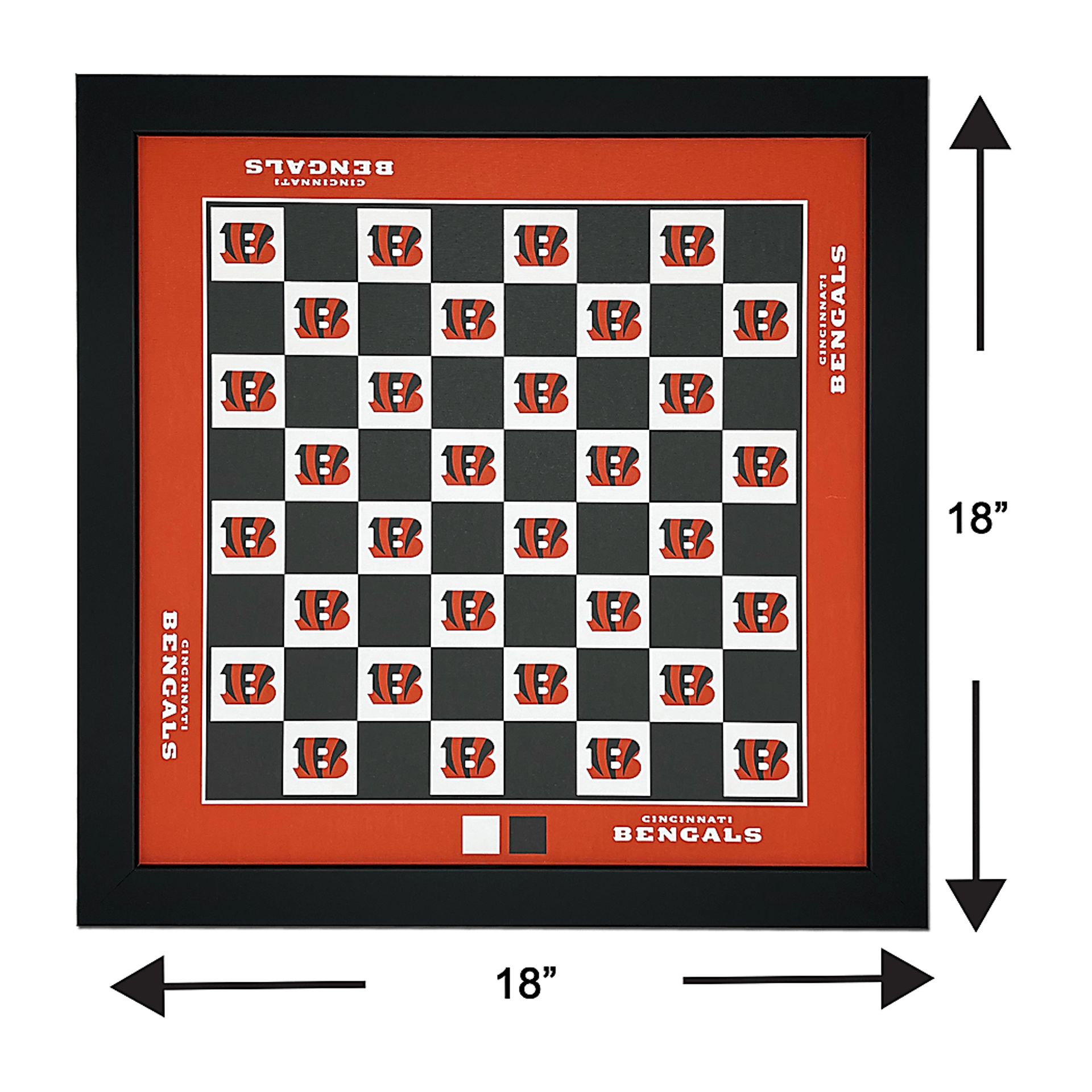 Cincinnati Bengals Wall Chess Set - Image 5