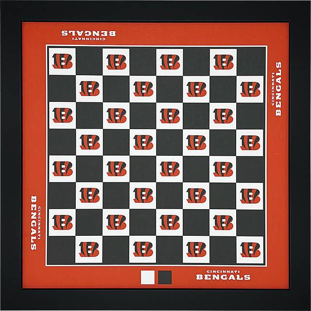Cincinnati Bengals Wall Chess Set - Thumbnail - Image 1