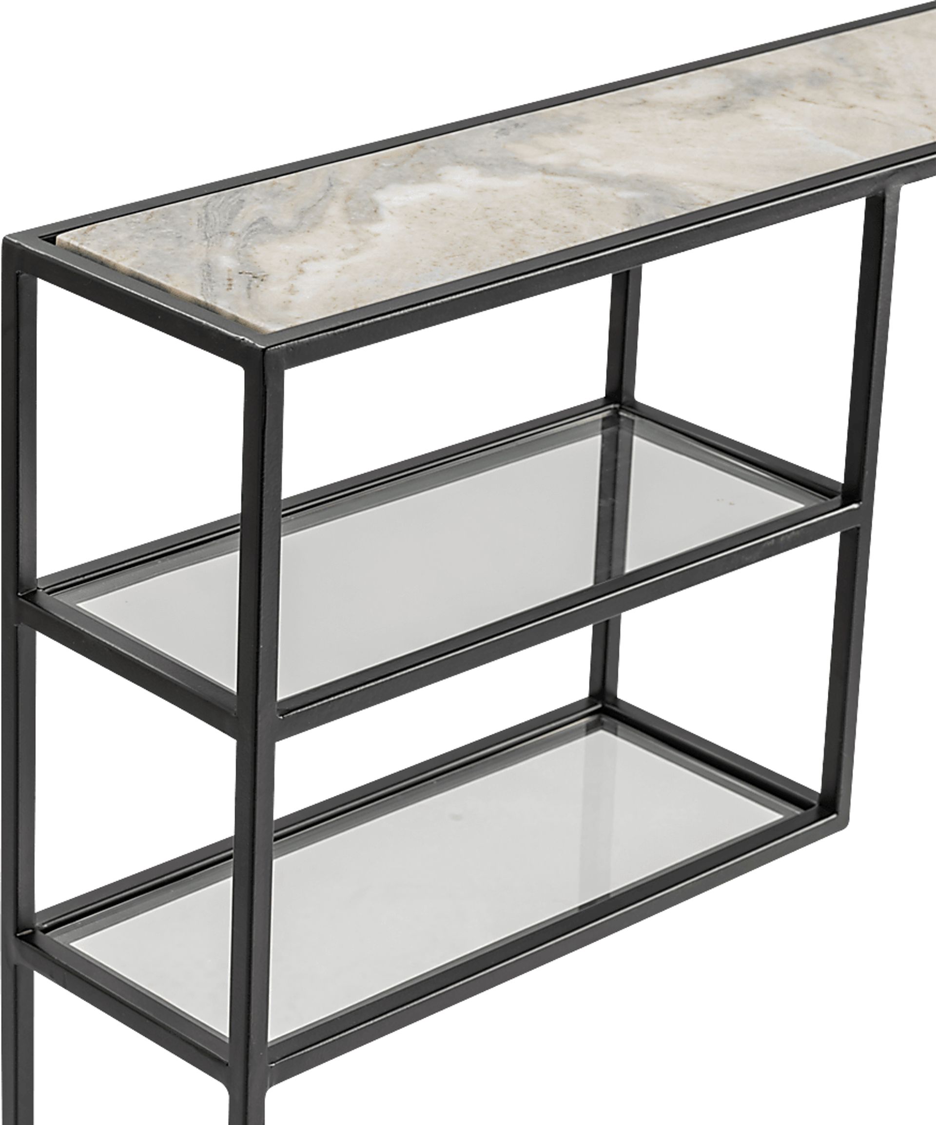 Cinderhall White Sofa Table - Image 3