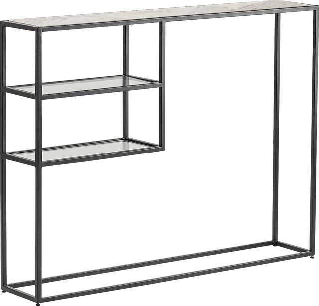 Cinderhall White Sofa Table - Thumbnail - Image 1