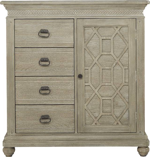 Cindy Crawford Home Abbington Gray Bureau - Thumbnail - Image 1