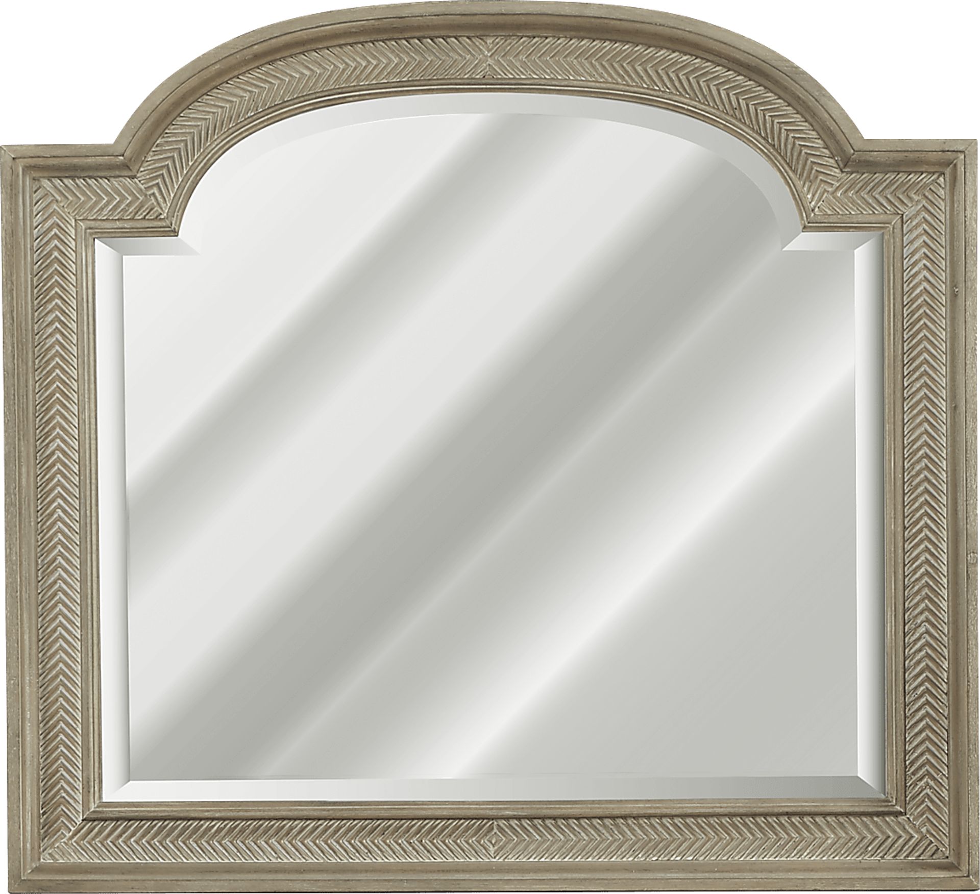Cindy Crawford Home Abbington Gray Mirror - Image 1