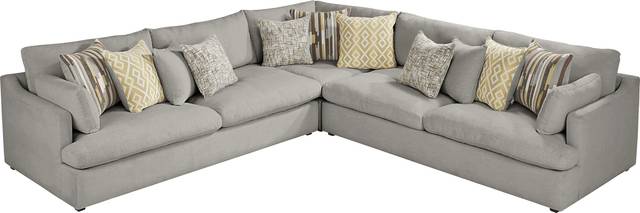 Aldon Park Gray 3 Pc Sectional - Thumbnail - Image 3