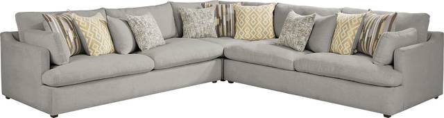 Aldon Park Gray 3 Pc Sectional - Thumbnail - Image 1