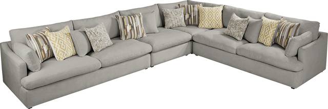 Aldon Park Gray 4 Pc Sectional - Thumbnail - Image 3