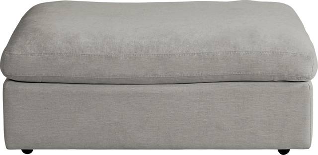 Aldon Park Gray Bumper Ottoman - Thumbnail - Image 1