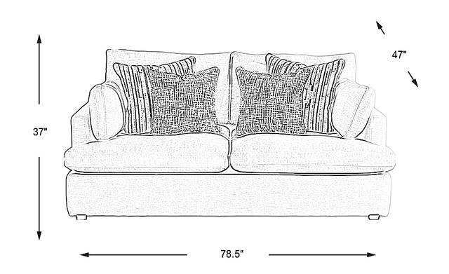 Dimension Image. Please refer to the Dimension Tab on this page for dimension details.