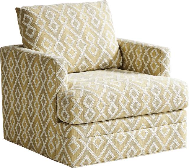 Aldon Park Green Accent Swivel Chair - Thumbnail - Image 1
