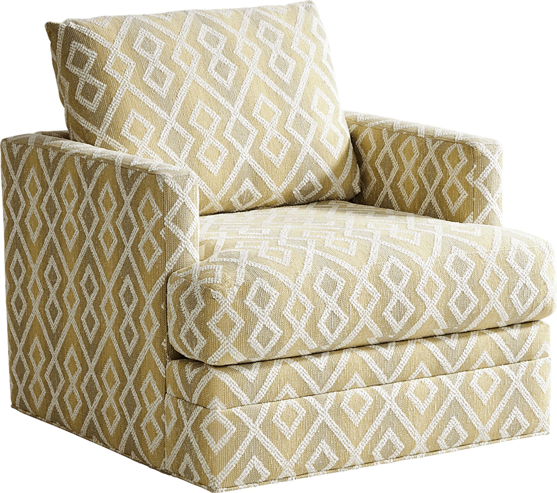 Aldon Park Green Accent Swivel Chair - Image 1
