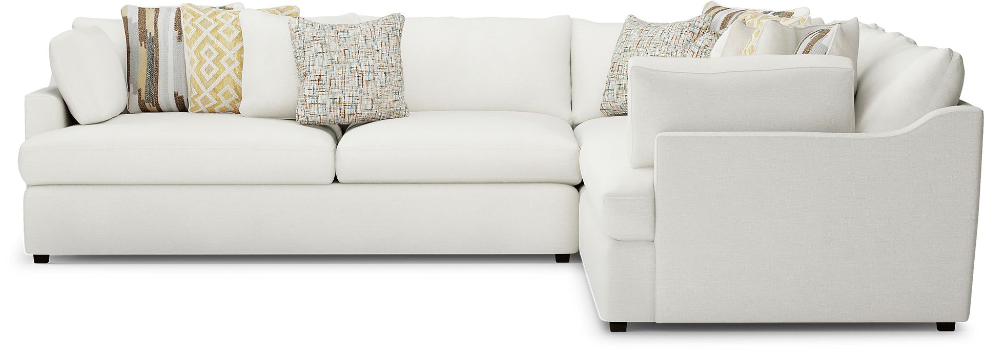 Cindy Crawford Aldon Park 6 Pc White Fabric Living Room Set Cindy Crawford Aldon Park 6 Pc White Fabric Living Room Set