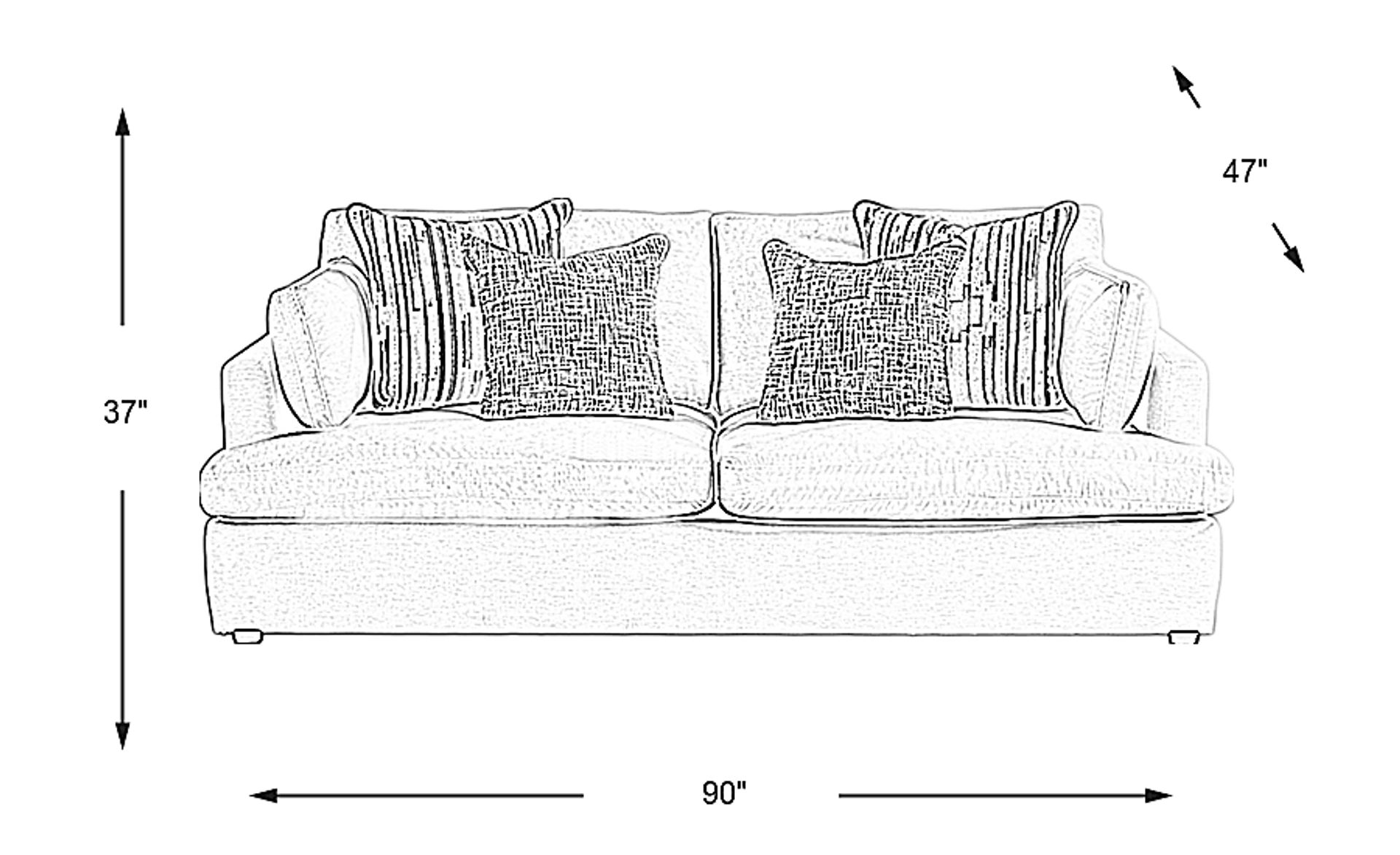Dimension Image. Please refer to the Dimension Tab on this page for dimension details.