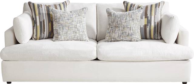 Aldon Park White Sofa - Thumbnail - Image 1
