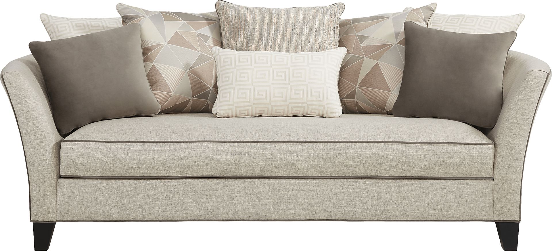 Cindy Crawford Home Aldyn Beige Gel Foam Sleeper - Image 1