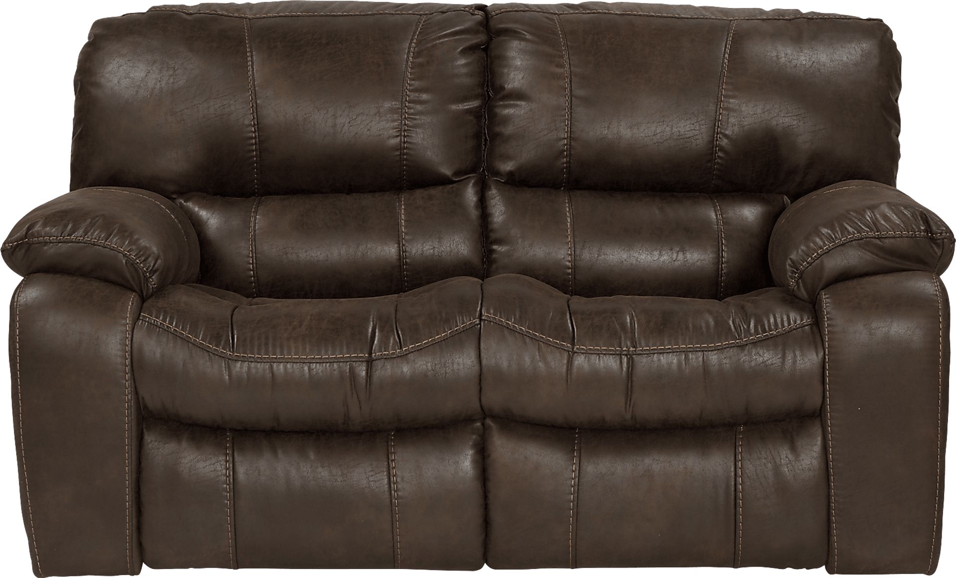 Cindy Crawford Home Alpen Ridge Brown 5 Pc Living Room with Reclining Sofa - Image 6