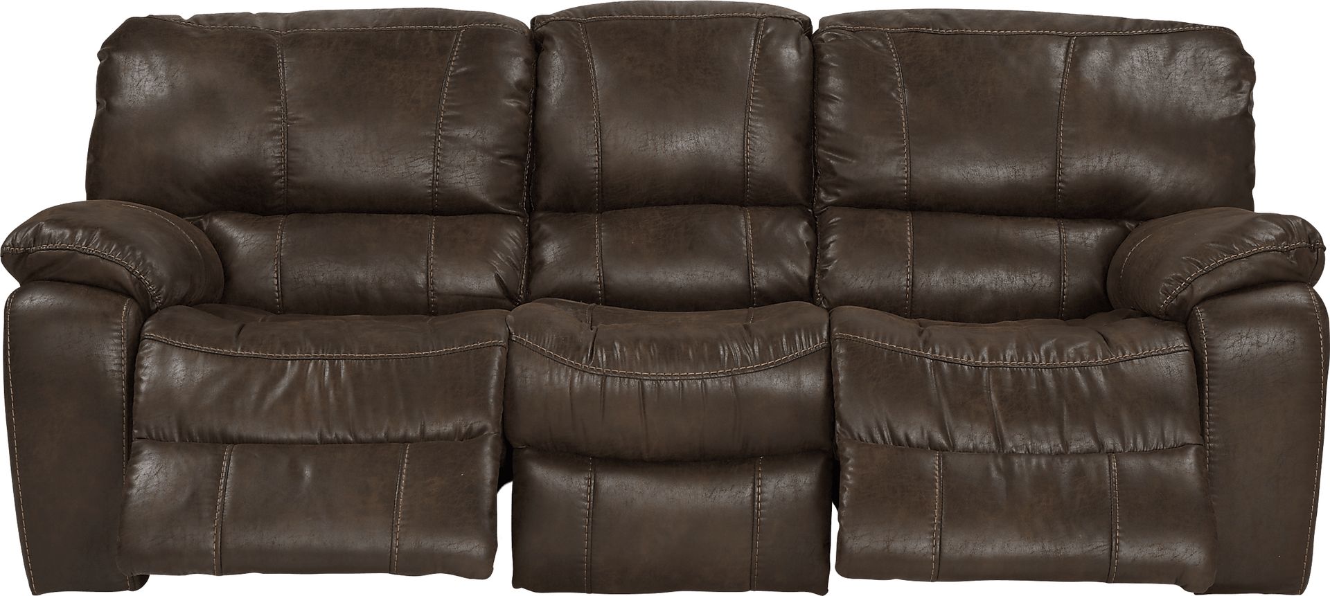 Cindy Crawford Home Alpen Ridge Brown Power Reclining Sofa - Image 2