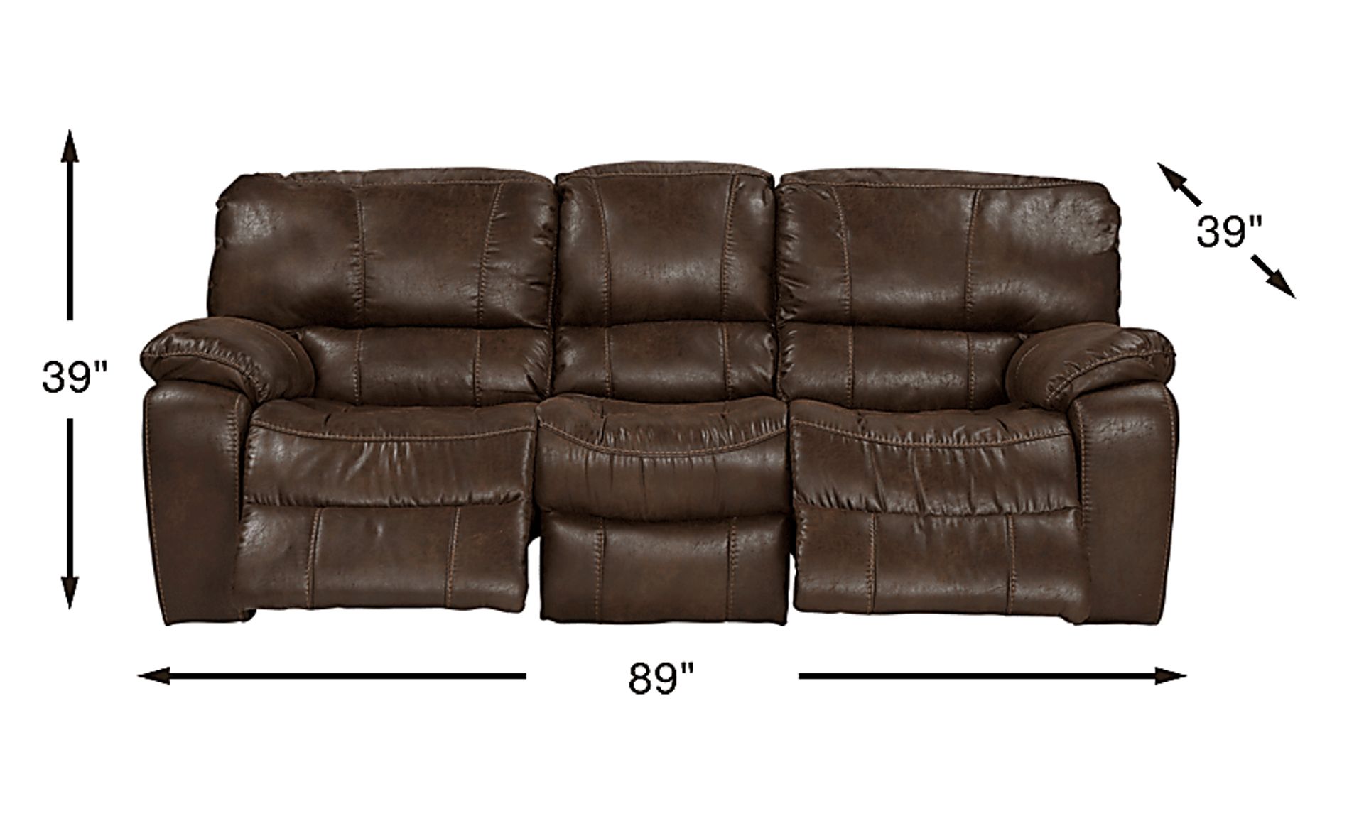 Dimension Image. Please refer to the Dimension Tab on this page for dimension details.