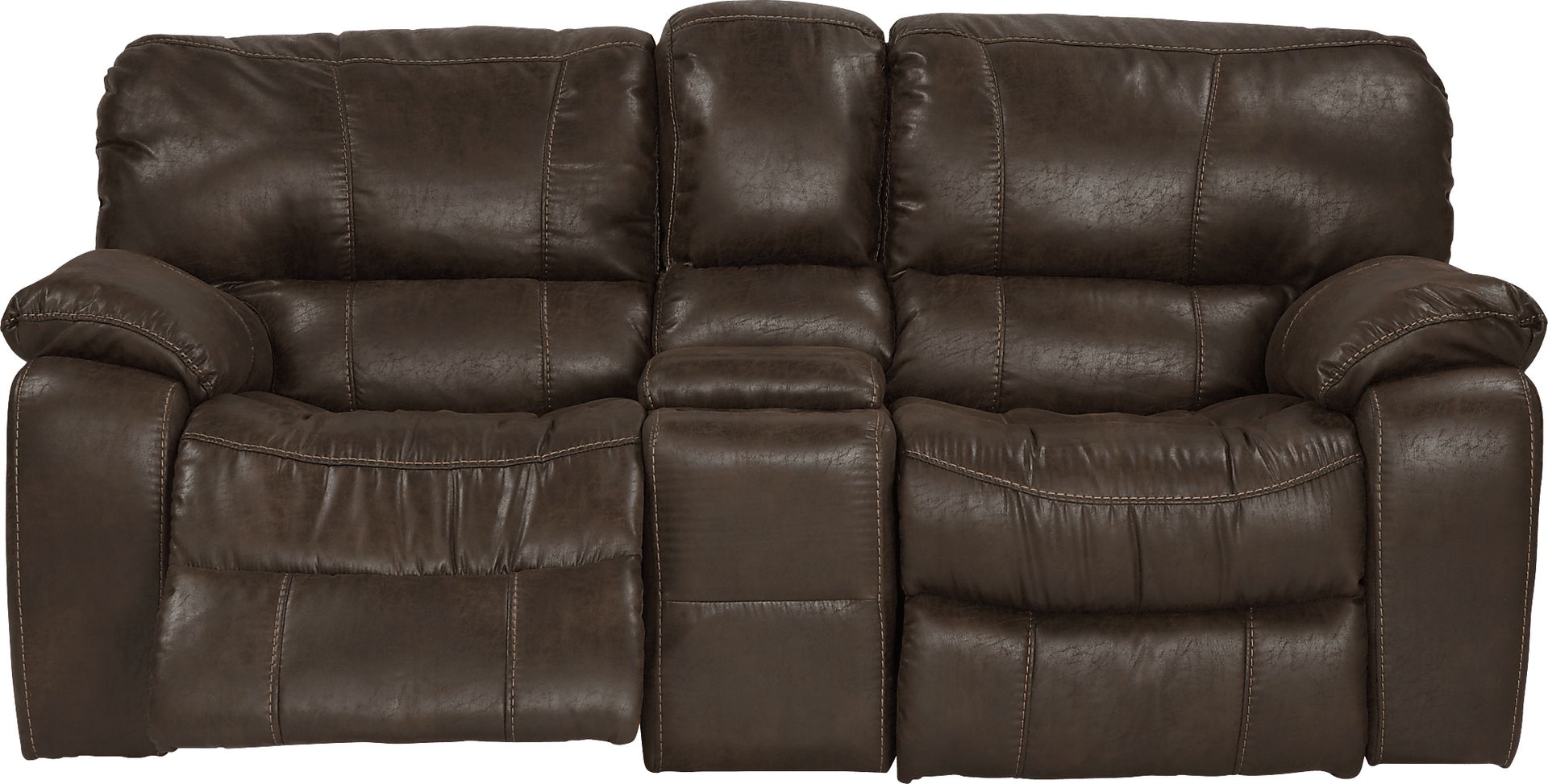 Cindy Crawford Home Alpen Ridge Brown 3 Pc Reclining Living Room - Image 7