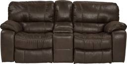 Cindy Crawford Alpen Ridge 7 Pc Brown Microfiber Manual Reclining