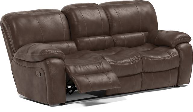 Cindy Crawford Home Alpen Ridge Brown Reclining Sofa - Thumbnail - Image 4