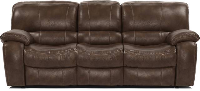 Cindy Crawford Home Alpen Ridge Brown Reclining Sofa - Thumbnail - Image 1
