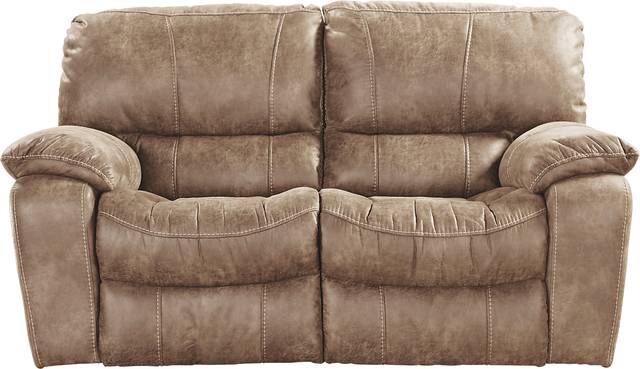 Cindy Crawford Home Alpen Ridge Tan 3 Pc Living Room with Reclining Sofa - Thumbnail - Image 7