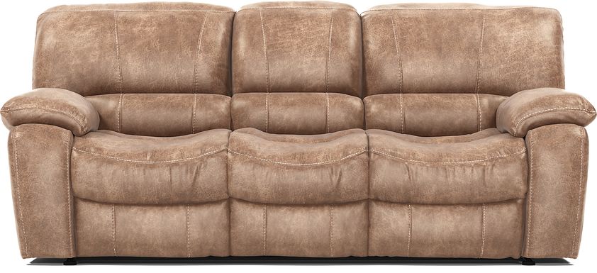 Alpen Ridge Silt Reclining Sofa