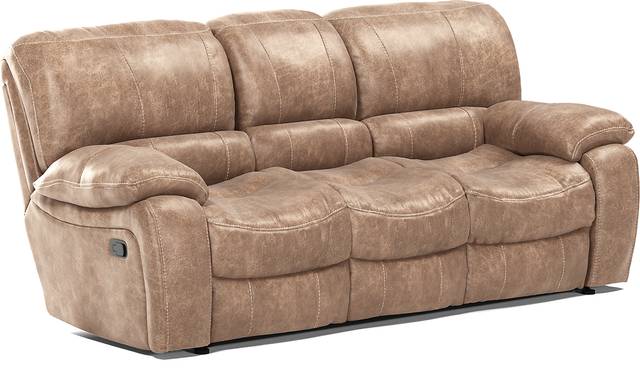 Cindy Crawford Home Alpen Ridge Tan 3 Pc Living Room with Reclining Sofa - Thumbnail - Image 3