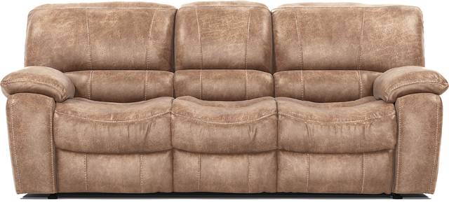 Cindy Crawford Home Alpen Ridge Tan 3 Pc Living Room with Reclining Sofa - Thumbnail - Image 2